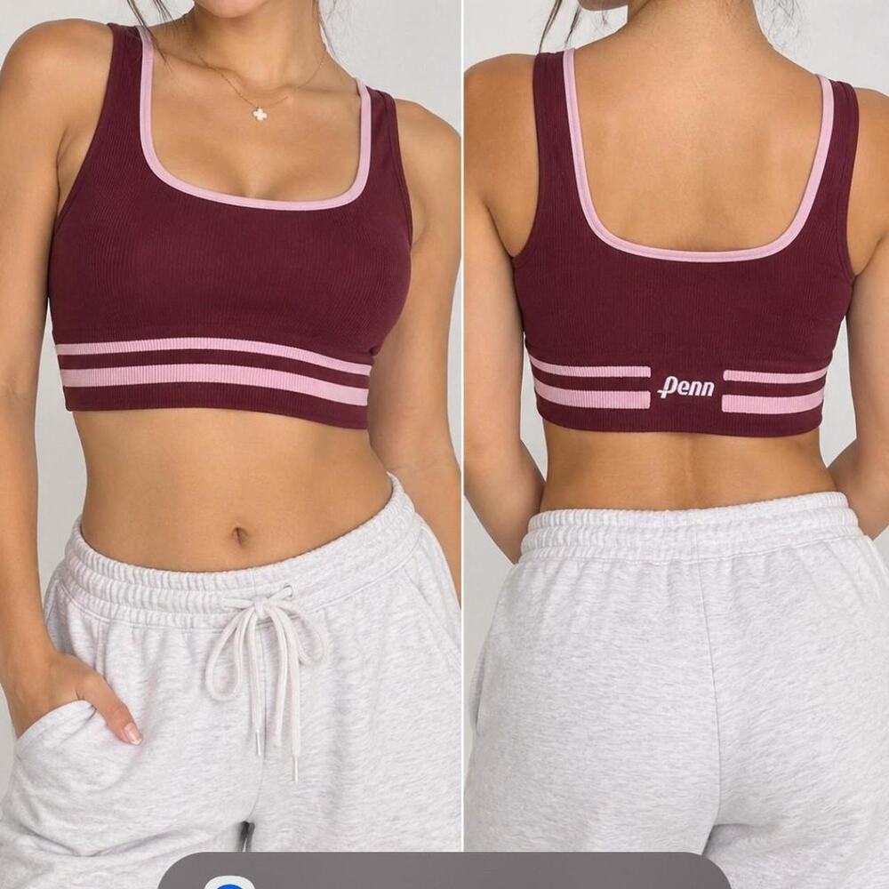 Penn state burgundy and pink